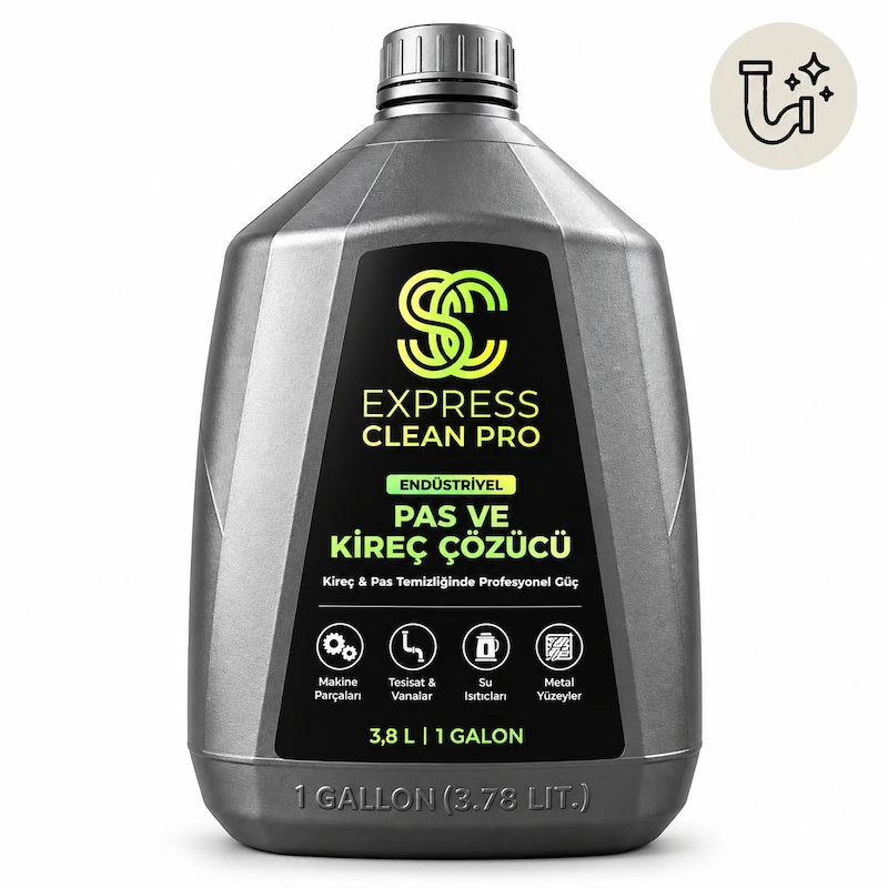 Endüstriyel Pas ve Kireç Çözücü 3,8 L