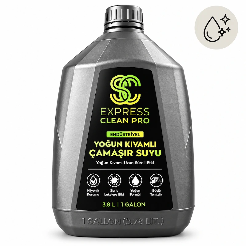 Endüstriyel Yoğun Kıvamlı Çamaşır Suyu 3,8 L